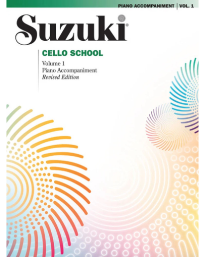 Suzuki Cello 1, Piano Accompaniment