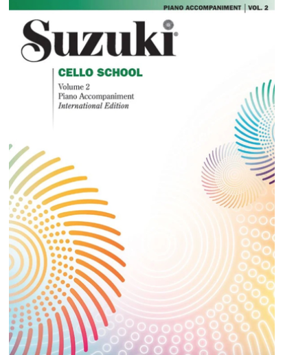 Suzuki Cello 2, Piano Accompaniment