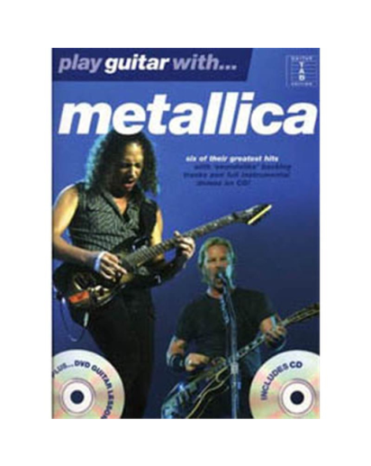 Metallica Play Guitar With... CD + DVD
