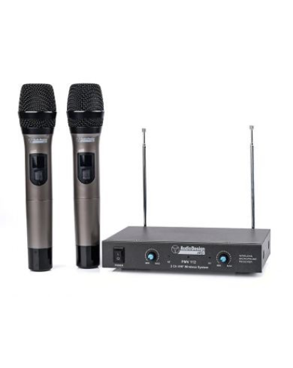Audiodesign PMV-112 langaton mikrofoni 2kpl, 