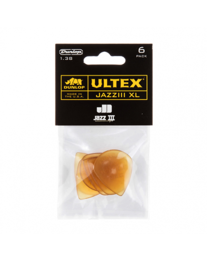 Jim Dunlop Plektrapussi 6kpl, Ultex Jazz III XL