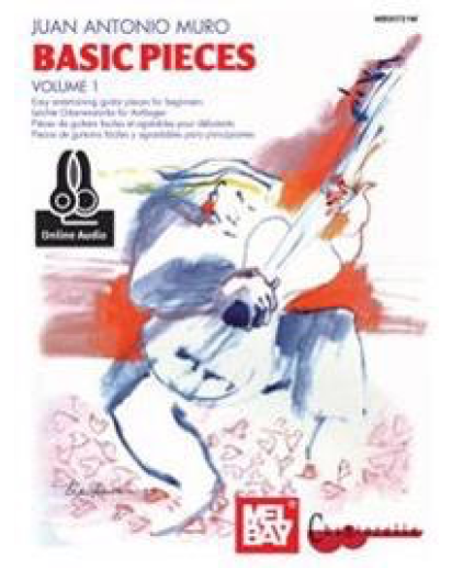 Muro Basic Pieces 1 + Audio, Easy Guitar Pieces