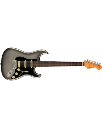 Fender® American Pro II Stratocaster HSS, Rosewood, Mercury + Deluxe case