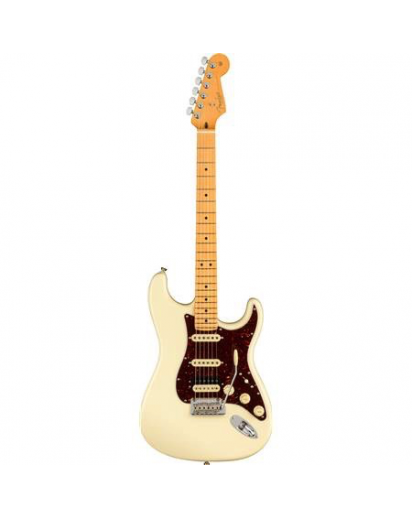 Fender® American Pro II Stratocaster HSS, Mapple, Olympic White + Deluxe Case