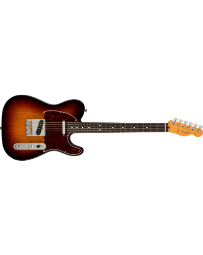 Fender® American Pro II Tele®, Rosewood, 3-Tone SunBurst