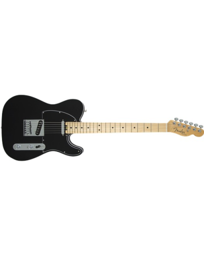 Fender® Elite Tele®, Maple Neck Mystic Black, Sis kova laukku, KÄYTETTY