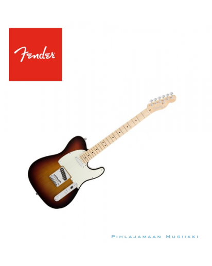 Fender® American Deluxe Telecaster® Mapple Fingerboard, 3 Tone SunBurst @Pori
