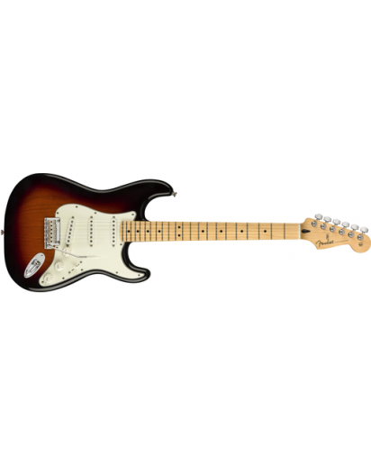 Fender® Player Stratocaster®, Maple Fingerboard, 3-Color Sunburst, No Bag
