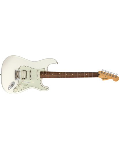 Fender® Player HSS Stratocaster®, Pao Ferro Fingerboard, Polar White, No Bag
