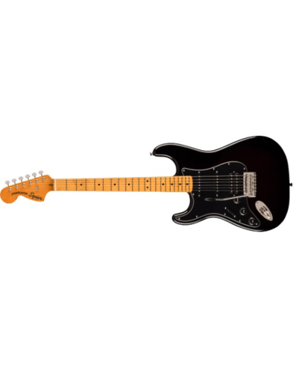 Squier by Fender®, Classic Vibe 70's Stratocaster HSS MN, Black LEFT