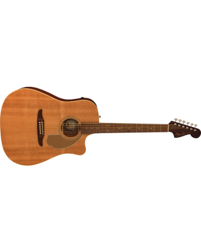 Fender® Redondo Player, Natural, Walnut fingerboard