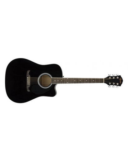 Fender® FA-125CE Dreadnought, Black