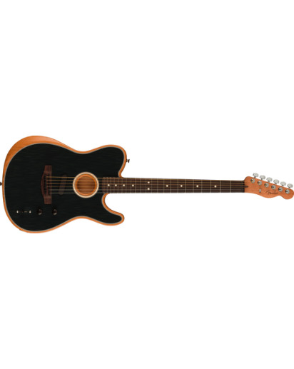 Fender® Acoustasonic® Player Telecaster®, Rosewood, Brushed Black

