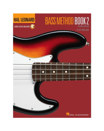 Hal Leonard bass method 2+CD Friedland second edition