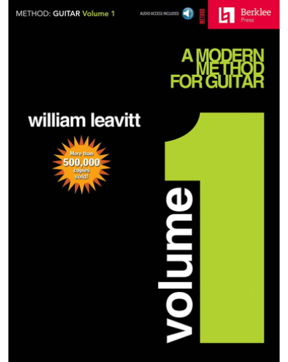 Leavitt, Modern Method for Guitar 1+online audio