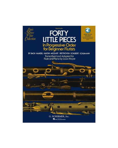 Moyse 40 Little Pieces + 2CD Flute + Piano