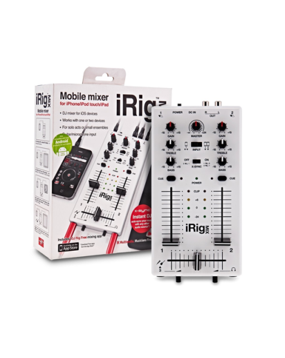 IK Multimedia iRig Mix, Mikseri Crossfaderilla