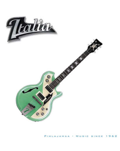 Italia Guitars, Mondial Classic, Green