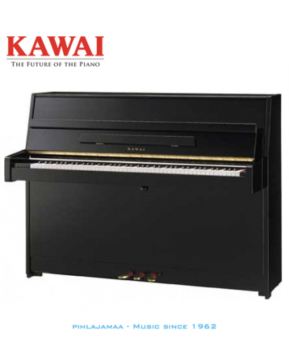 Kawai K-15 akustinen piano musta kiiltävä
