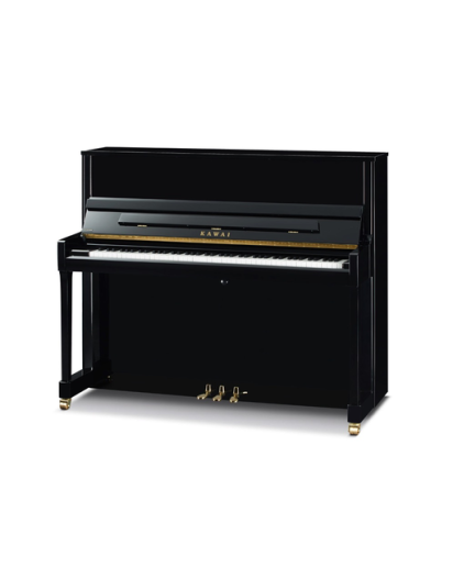 Kawai K-300 akustinen piano musta kiiltävä