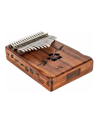 Mahalo Kalimba 17 Hibiscus, Nahkainen pussi