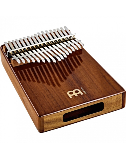 Meinl Kalimba 17-kielinen peukalopiano, Wah Wah, Acacia, sis kotelo ja viritysvasara