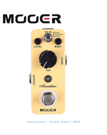 Mooer Acousticar, Acoustic guitar simulator
