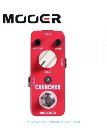 Mooer Cruncher High Gain Distortion pedaali (MI Crunch Box)