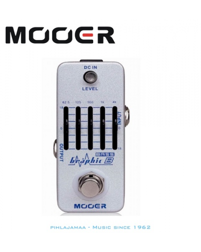 Mooer Graphic B 5-Alueinen Ekvalisaattori bassolle (GEB-7)