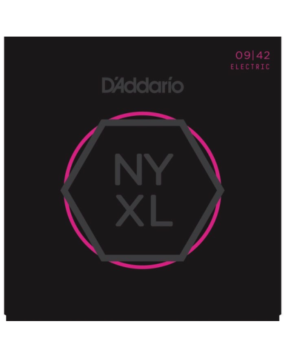 Daddario NYXL sähkökitarakielisarja, 009-042