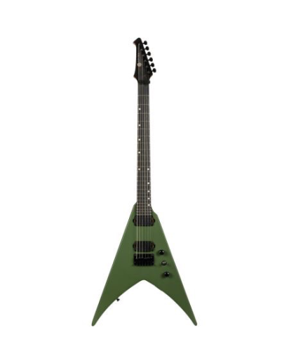 Spira Guitars V-400 Matt Army Green