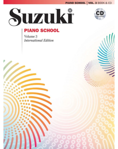Suzuki Piano 3 + CD, Azuma

