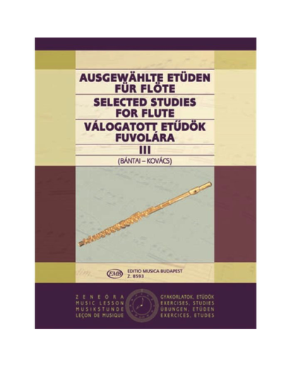 Bantai Kovacs Selected Studies for flute 3