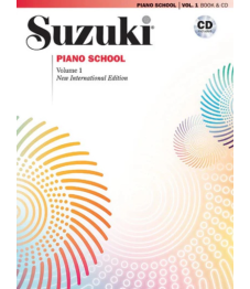 Suzuki Piano 1 Kirja + CD New Edition Azuma