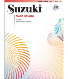 Suzuki Piano 2 New Edition, kirja + CD