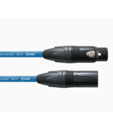 Cordial Mikrofonikaapeli, Neutrik XLR-XLR, 10m Sininen