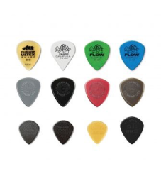 Jim Dunlop Plektrapussi 12kpl,  Variety Pack Shred 