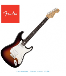 Fender® American Standard Stratocaster® HH, Rosewood Fingerboard, 3-Tone Sunburst @Pori
