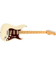 Fender® American Pro II Stratocaster SSS, Maple, Olympic White + Deluxe Case