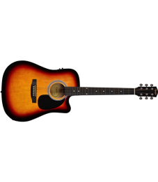 Squier SA-105CE elektroakustinen kitara, SunBurst