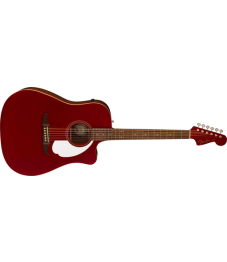 Fender® Redondo Player, Candy Apple Red, Walnut fingerboard