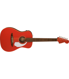 Fender® Malibu Player, Fiesta Red, Walnut Fingerboard