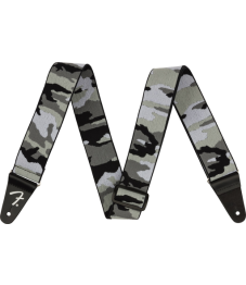 Fender Hihna WeighLess™ Camo Strap, Winter, 2"