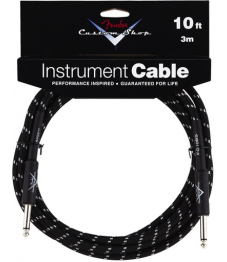 Fender Custom Shop Instrumenttikaapeli 10’ / 3m Black Tweed