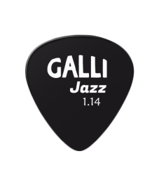 Galli Black Jazz Celluloid plektra 1,14 mm