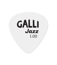 Galli Jazz White Celluloid plektra  1,00 mm