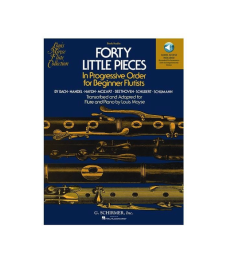 Moyse 40 Little Pieces + 2CD Flute + Piano