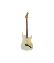Jet Guitars JS-380 Olympic White Gold