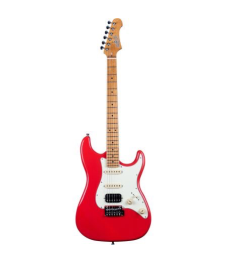 Jet Guitars JS-400 HSS Coral Red