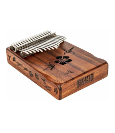 Mahalo Kalimba 17 Hibiscus, Nahkainen pussi